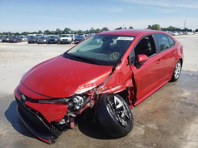 Photo 2 from auction – 2020 TOYOTA COROLLA LE with VIN 5YFEPRAEXLP140924