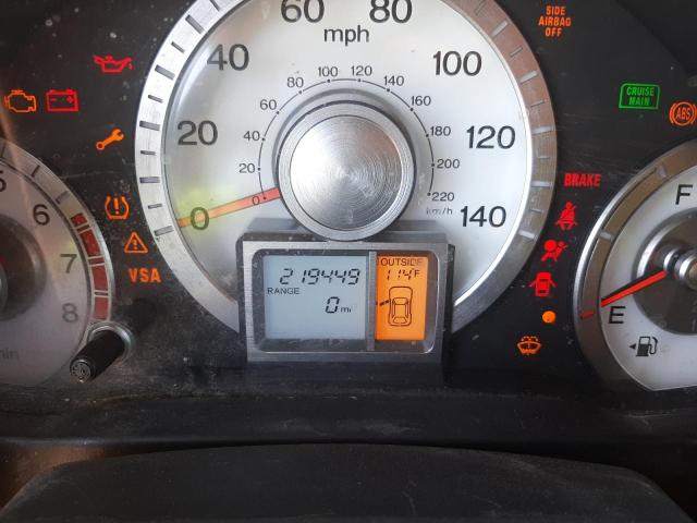 Photo 8 from auction – 2009 HONDA PILOT EX with VIN 5FNYF38449B003993