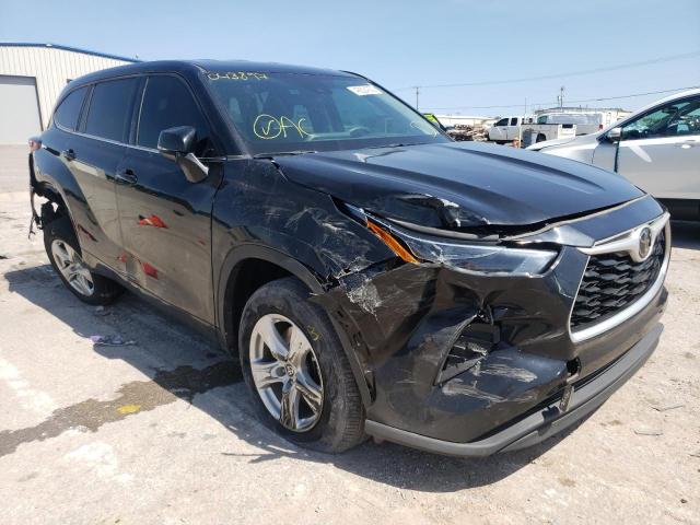TOYOTA HIGHLANDER 2021 with VIN 5TDCZRAH2MS043897 - Photo from auction