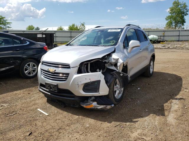 Photo 2 from auction – 2016 CHEVROLET TRAX 1LT with VIN KL7CJLSB8GB762630