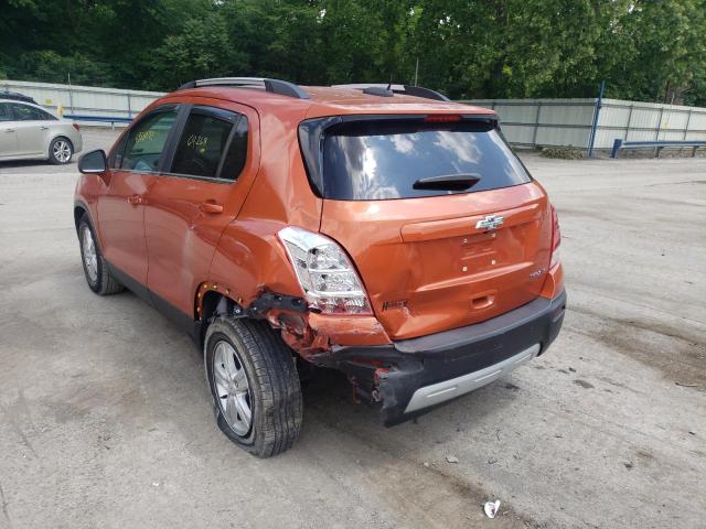 Photo 3 from auction – 2015 CHEVROLET TRAX 1LT with VIN KL7CJLSB1FB112214