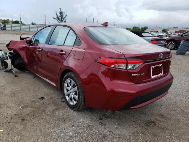 Photo 3 from auction – 2022 TOYOTA COROLLA LE with VIN 5YFEPMAE8NP325205