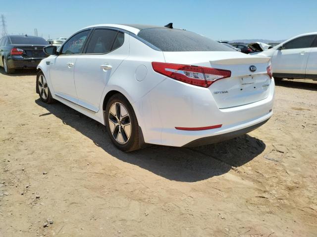 Photo 3 from auction – 2013 KIA OPTIMA HYB with VIN KNAGM4AD2D5040131