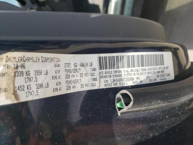 Photo 10 from auction – 2007 JEEP GRAND CHER with VIN 1J8HS48P47C552494