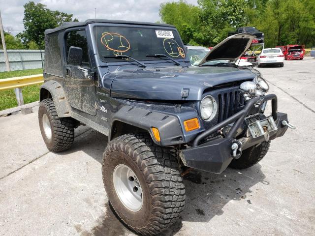 JEEP WRANGLER / 2002 with VIN 1J4FA49S72P717129 - Photo from auction