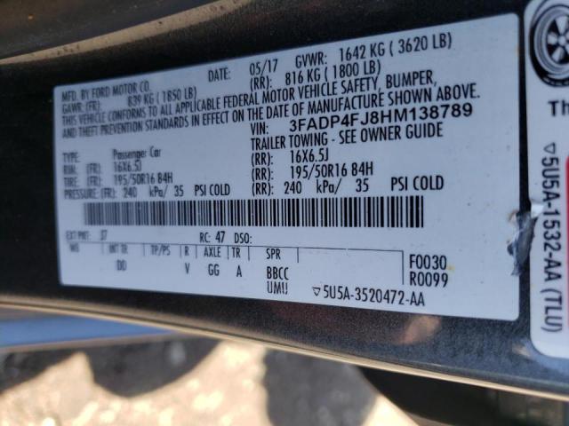 Photo 10 from auction – 2017 FORD FIESTA TIT with VIN 3FADP4FJ8HM138789