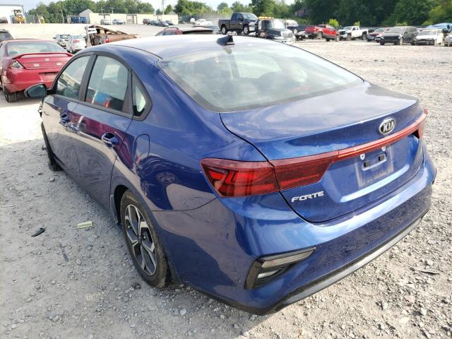 Photo 3 from auction – 2021 KIA FORTE FE with VIN 3KPF24AD3ME291457