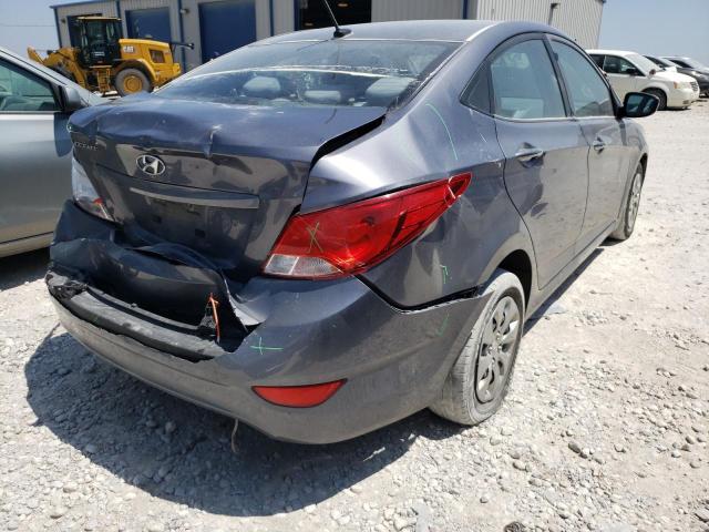 Photo 4 from auction – 2017 HYUNDAI ACCENT SE with VIN KMHCT4AE8HU287707
