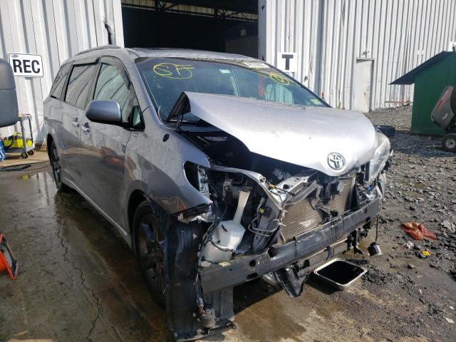 TOYOTA SIENNA SPO 2014 with VIN 5TDXK3DC3ES456481 - Photo from auction