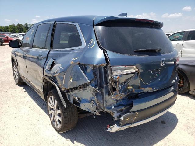 Photo 3 from auction – 2021 HONDA PILOT EXL with VIN 5FNYF5H50MB039077
