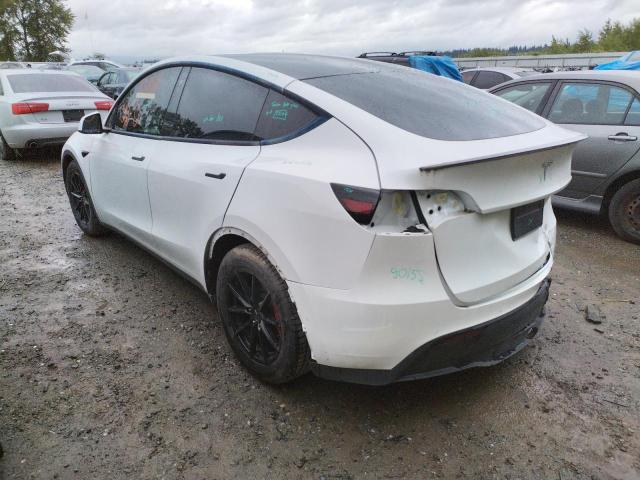 Photo 3 from auction – 2020 TESLA MODEL Y with VIN 5YJYGDEF3LF046706