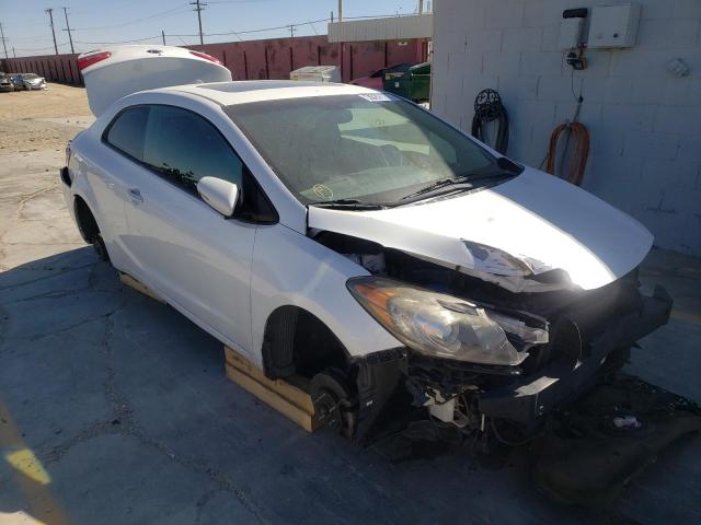 KIA FORTE EX 2014 with VIN KNAFX6A89E5220239 - Photo from auction