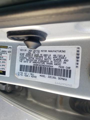 Photo 10 from auction – 2008 TOYOTA COROLLA CE with VIN 1NXBR32E58Z946944