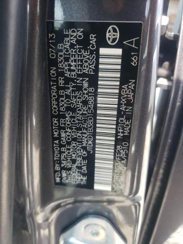 Photo 10 from auction – 2013 TOYOTA PRIUS C with VIN JTDKDTB38D1548818