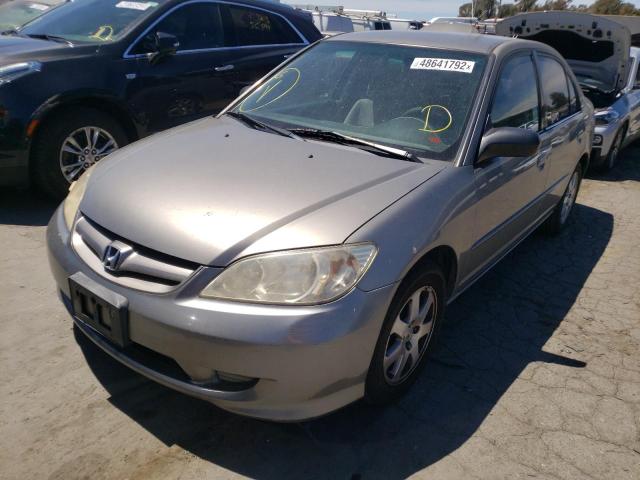 Photo 2 from auction – 2005 HONDA CIVIC with VIN JHMES16535S000755