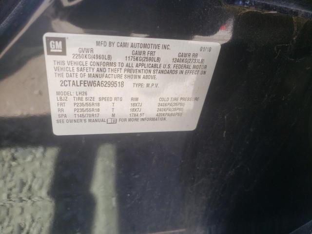 Photo 10 from auction – 2010 GMC TERRAIN SL with VIN 2CTALFEW6A6299518