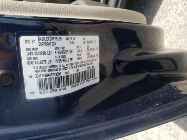 Photo 10 from auction – 2004 CHRYSLER PT CRUISER with VIN 3C4FY48B44T243500