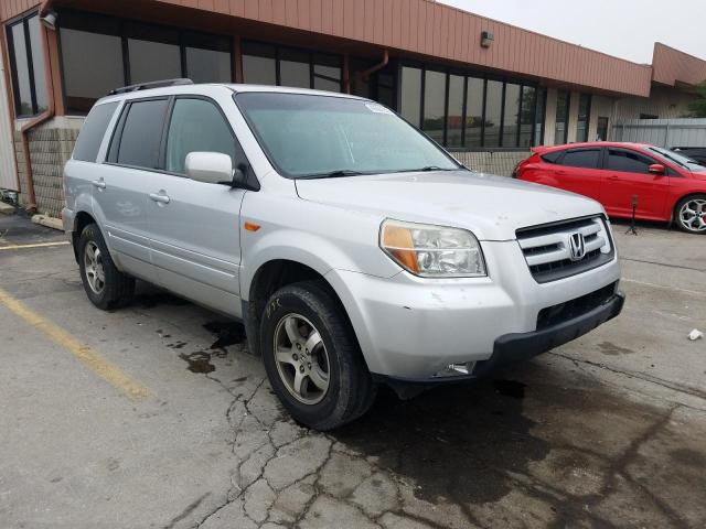 HONDA PILOT EX 2006 with VIN 5FNYF28456B038631 - Photo from auction