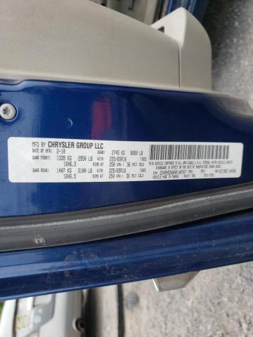 Photo 10 from auction – 2010 DODGE GRAND CARA with VIN 2D4RN5DX6AR140707