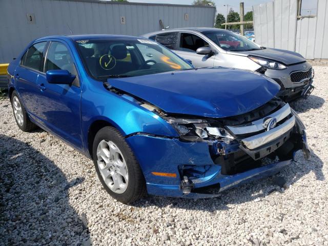 FORD FUSION SE 2011 with VIN 3FAHP0HG8BR237103 - Photo from auction