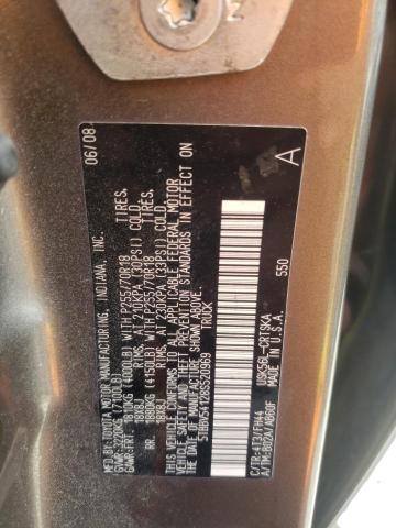 Photo 10 from auction – 2008 TOYOTA TUNDRA DOU with VIN 5TBBV54128S520969
