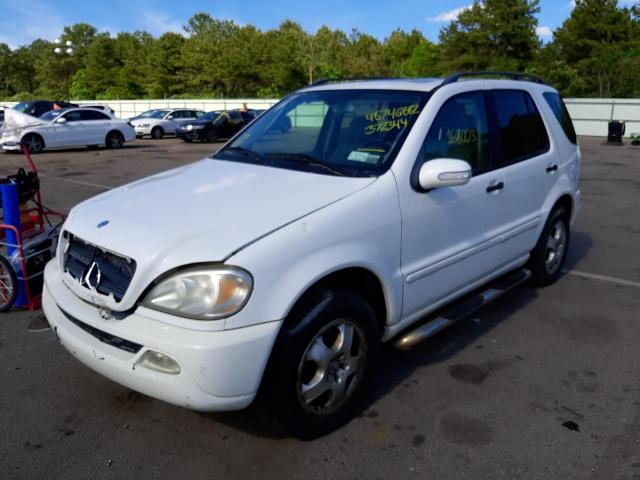 Photo 2 from auction – 2003 MERCEDES-BENZ ML 320 with VIN 4JGAB54EX3A372344