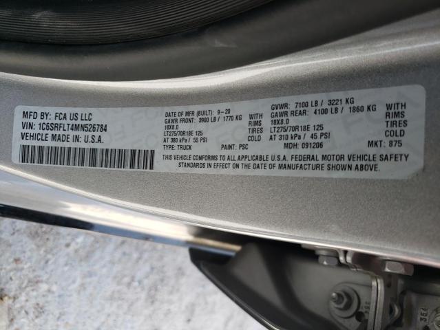Photo 10 from auction – 2021 RAM 1500 REBEL with VIN 1C6SRFLT4MN526784