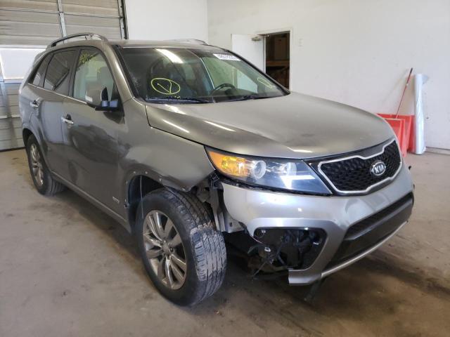 KIA SORENTO SX 2013 with VIN 5XYKWDA20DG353059 - Photo from auction