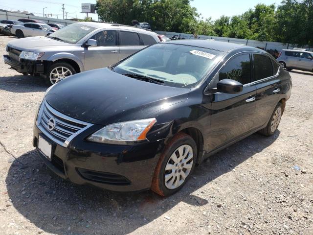 Photo 2 from auction – 2014 NISSAN SENTRA S with VIN 3N1AB7AP6EY303965