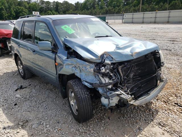 HONDA PILOT EX 2006 with VIN 5FNYF18506B022386 - Photo from auction