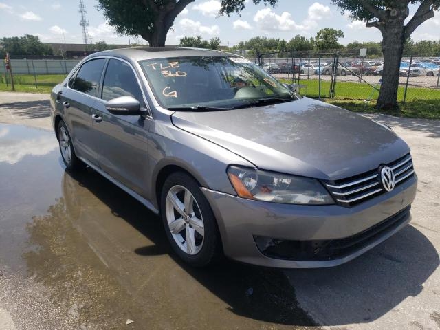 VOLKSWAGEN PASSAT SE 2012 with VIN 1VWBH7A39CC057025 - Photo from auction