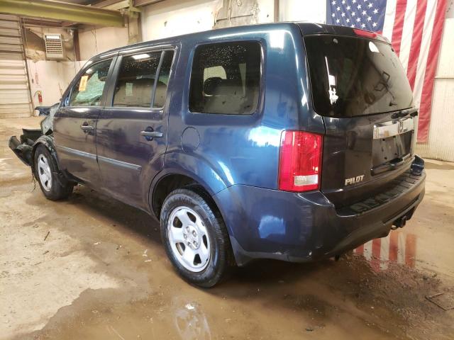 Photo 3 from auction – 2012 HONDA PILOT LX with VIN 5FNYF4H20CB071591