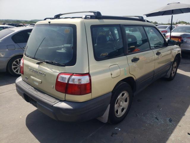 Photo 4 from auction – 2002 SUBARU FORESTER L with VIN JF1SF63512H736313