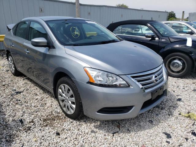 NISSAN SENTRA S 2014 with VIN 3N1AB7AP2EY233123 - Photo from auction