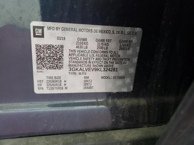 Photo 10 from auction – 2019 GMC TERRAIN SL with VIN 3GKALVEV9KL324281