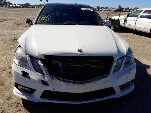 Photo 9 from auction – 2010 MERCEDES-BENZ E 550 with VIN WDDHF7CB5AA116304