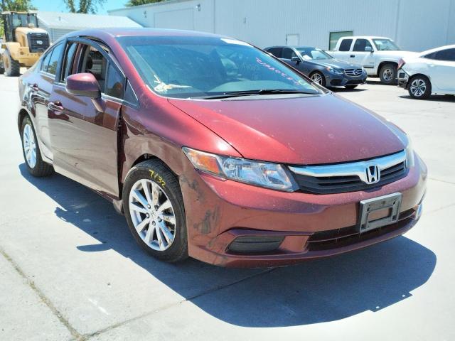 HONDA CIVIC EX 2012 with VIN JHMFB2F89CS003404 - Photo from auction