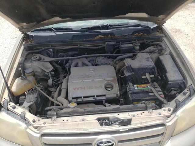Photo 7 from auction – 2007 TOYOTA HIGHLANDER with VIN JTEGP21A070144330