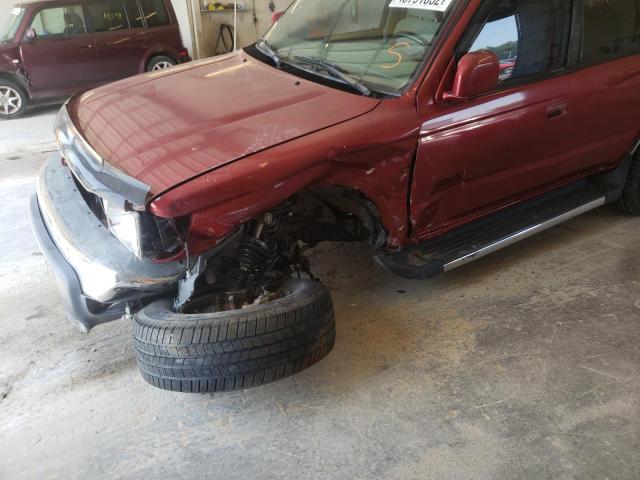Photo 9 from auction – 2000 TOYOTA 4RUNNER SR with VIN JT3HN86R9Y0319048