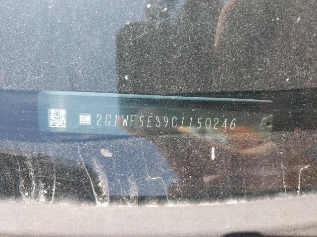 Photo 10 from auction – 2012 CHEVROLET IMPALA LS with VIN 2G1WF5E39C1150246