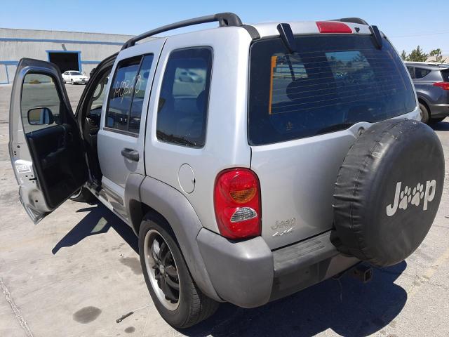 Photo 3 from auction – 2003 JEEP LIBERTY SP with VIN 1J4GL48K83W707412