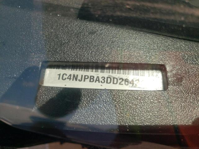 Photo 9 from auction – 2013 JEEP PATRIOT SP with VIN 1C4NJPBA3DD264331
