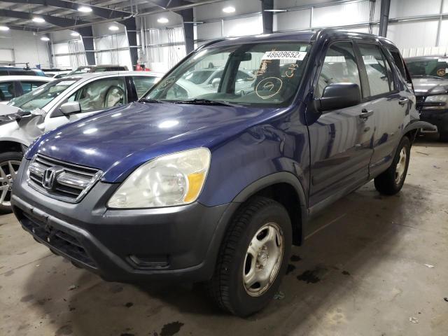 Photo 2 from auction – 2004 HONDA CR-V LX with VIN JHLRD68464C017222
