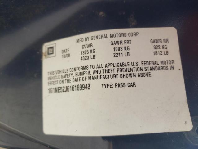 Photo 10 from auction – 2001 CHEVROLET MALIBU LS with VIN 1G1NE52J616169943