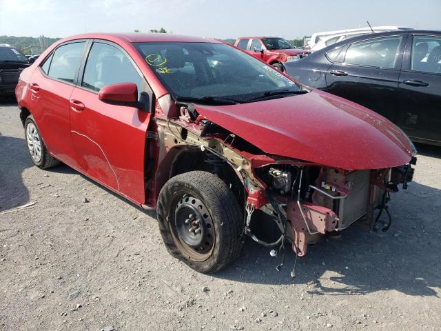TOYOTA COROLLA L 2017 with VIN 5YFBURHE8HP727180 - Photo from auction