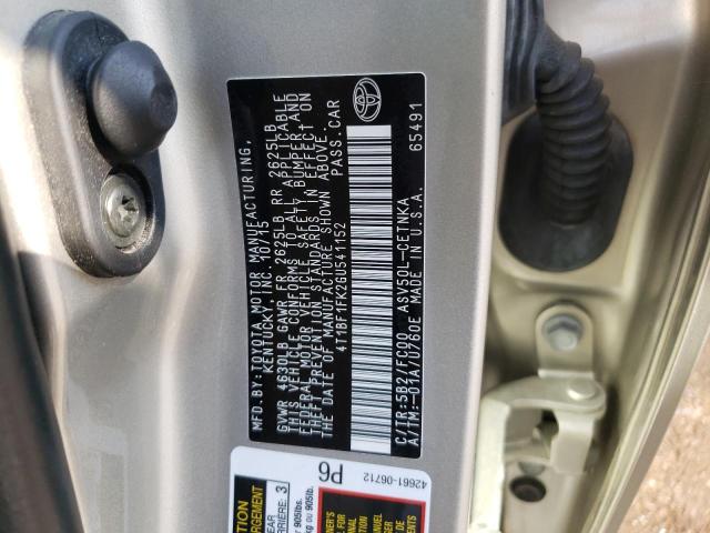Photo 10 from auction – 2016 TOYOTA CAMRY LE with VIN 4T1BF1FK2GU541152