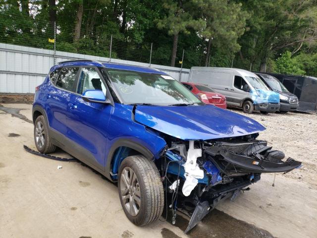 KIA SELTOS S 2021 with VIN KNDEU2AA4M7203838 - Photo from auction