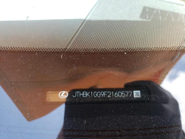 Photo 10 from auction – 2015 LEXUS ES 350 with VIN JTHBK1GG9F2160577