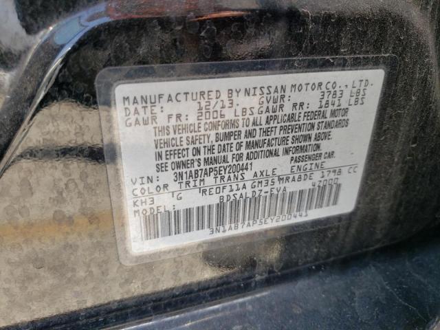 Photo 10 from auction – 2014 NISSAN SENTRA S with VIN 3N1AB7AP5EY200441