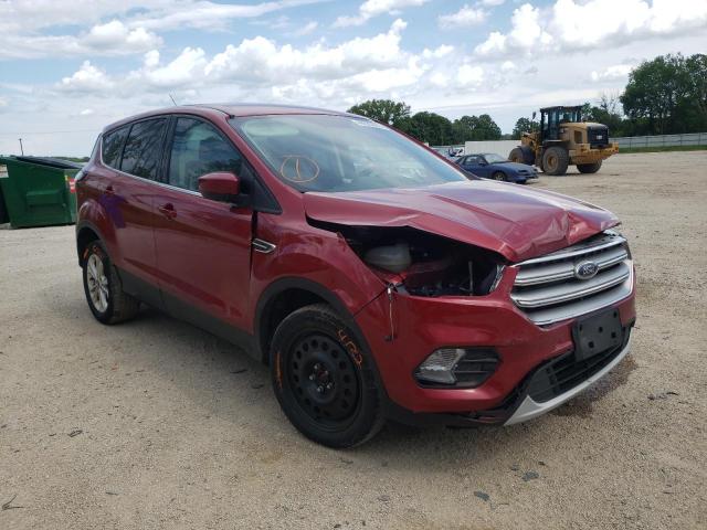 FORD ESCAPE SE 2017 with VIN 1FMCU0GD3HUE02928 - Photo from auction